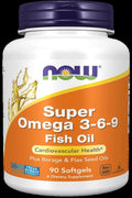 NOW Omega 3 3-6-9 90 Softgels