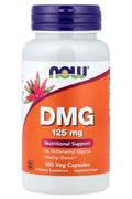 NOW Foods DMG N-Dimethyl Glycine 125 mg 100 Veg Capsules