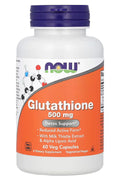 NOW Foods Glutathione With Milk Thistle Extract & Alpha Lipoic Acid Detox Support 60 Veg Capsules