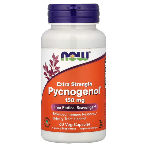 NOW Foods Pycnogenol Balanced Immune Response 60 Veg Capsules