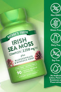 Nature's Truth Irish Sea Moss with Bladderwrack & Burdock Root Greens & Superfoods 90 Caps