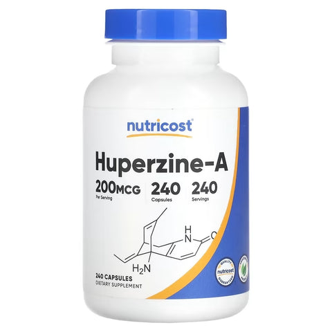 Nutricost Huperzine-A 200 mcg Brain & Cognitive 240 Capsules