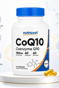Nutricost CoQ10 Coenzyme Q10 Ubiquinone 100mg 60 Vegetarian Caps