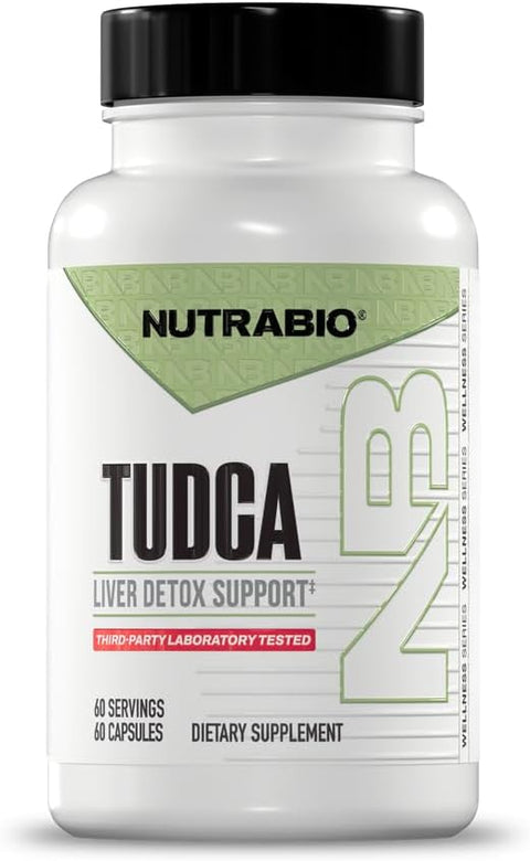 Nutrabio Tudca Liver Detox Support Bile salt 250 mg 60 Capsules - Supplementhane