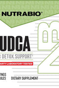 Nutrabio Tudca Liver Detox Support Bile salt 250 mg 60 Capsules - Supplementhane