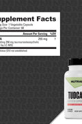Nutrabio Tudca Liver Detox Support Bile salt 250 mg 60 Capsules - Supplementhane