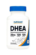 Nutricost 25 mg DHEA 120 Capsules