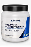 Nutricost Creatine Mikronize Monohydrate Powder 500 GRAM - USA MENŞEİ