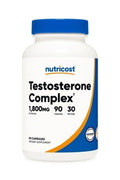 NUTRİCOST Testosterone Testo Booster Complex 90 Caps