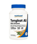 Nutricost Tongkat Ali Tribulus Mix 1000 Mg 120 Capsules