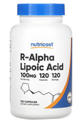 Nutricost R-Alpha Lipoic Acid Antioxidants 100 mg 120 Capsules