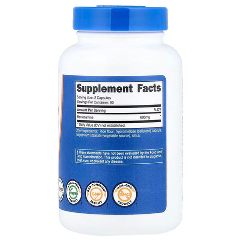 Nutricost Benfotiamine Antioxidants 600 mg 180 Caps