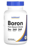 Nutricost 3 mg Boron 240 Capsules