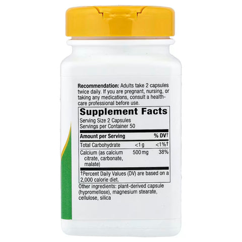 Nature's Way Calcium Citrate carbonate malate 100 Caps