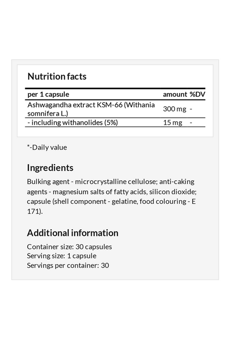 Olimp Gold Ashwagandha - Supplementhane