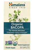 Himalaya Organic Bacopa monnieri Mental Alertness 30 Caplets