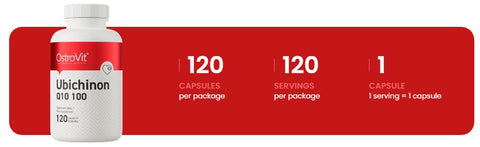 OstroVit Ubiquinone ubiquinol Q10 100 mg 60 caps