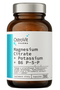 OstroVit Magnesium Citrate + Potassium + B6 P-5-P 90 Caps