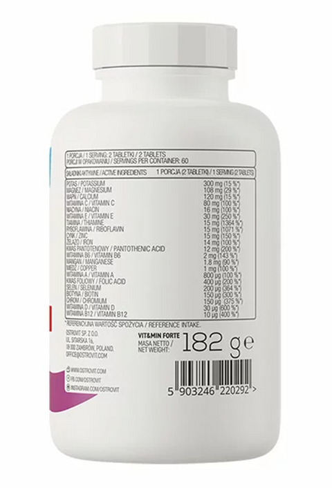 Ostrovit VITAMİN Forte 120 Tablet - Supplementhane