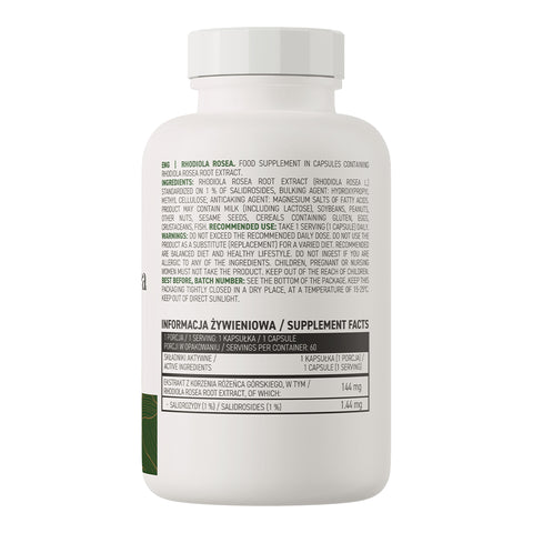 OstroVit Rhodiola rosea VEGE 60 caps