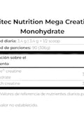Scitec Mega Creatine Monohydrate 306 gr. - 90 SERVİS