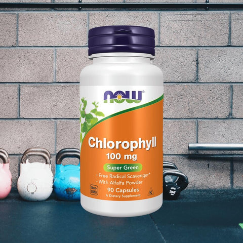 NOW Foods Chlorophyll Copper Greens & Superfoods 90 Caps