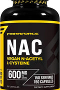 Primaforce NAC Vegan N-Acetyl L-Cysteine 600 mg 150 Caps