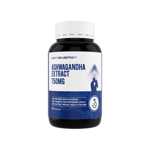 OXYENERGY ASHWAGANDHA+GİNSENG+PİPERİNE+BLACK GİNGER EXTRACT 60 CAPS