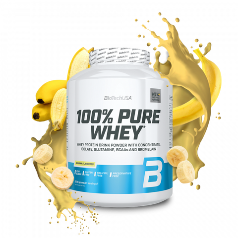BioTechUSA Pure Whey Protein 2270 Gr - Muz