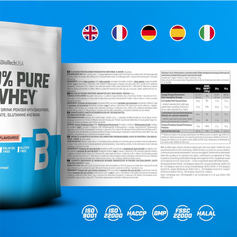 Biotech Usa Pure Whey Protein 1000 Gr - Çilek
