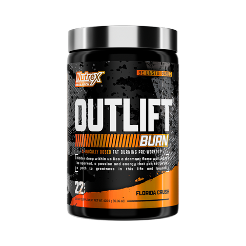 Nutrex Outlift Burn Clinically Dosed Fat Burning PreWorkout