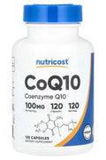 Nutricost CoQ10 Coenzyme Q10 Ubiquinone 100 mg 120 Capsules