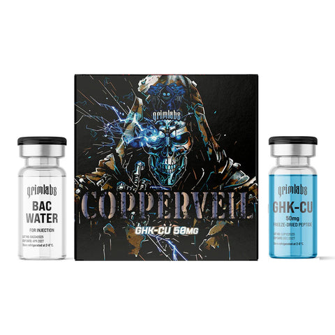 Grimlabs COPPERVEIL - GHK-Cu 50mg & BACTERIOSTATIC WATER