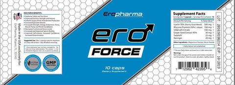Core Labs  Eroforce(Tadalafil+Sildenafil+Grape) 10 caps