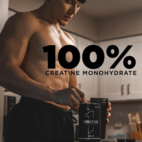 Rule 1 Creatine Powder – Pure Micronized Creatine Monohydrate 390 gr / 75 Servis