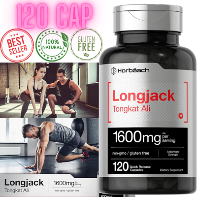 Horbaach Longjack Tongkat Ali 1600mg | 120 Kapsül