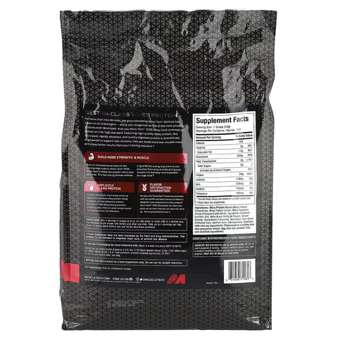 MuscleTech Nitro-Tech Whey Protein Ultra %100 Whey Gold 4,5 KG - 110 servis (ABD VERSİYON)
