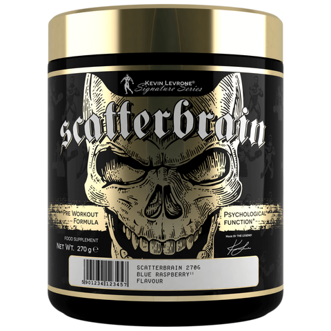 Kevin Levrone Scatterbrain Preworkout Beta Alanine Citrulline Caffeine 60 Servis