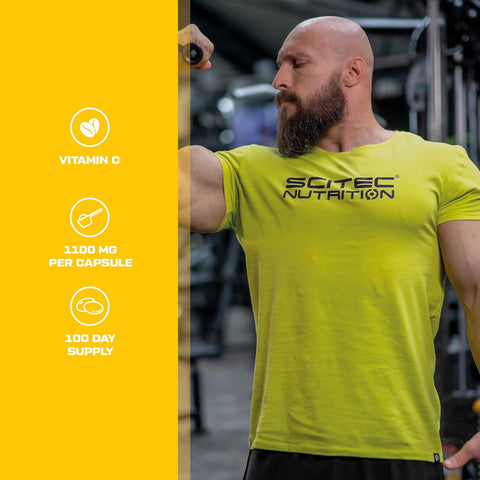Scitec Nutrition Vita-C 1100 – High Potency Vitamin C 1100mg  100 Caps