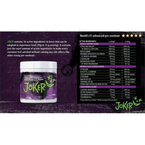 Smart Labs Joker Preworkout Dmaa 300g