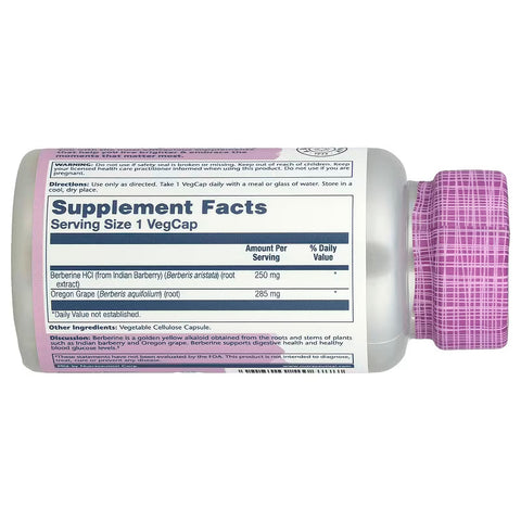 Solaray Berberine with Oregon Grape 60 VegCaps