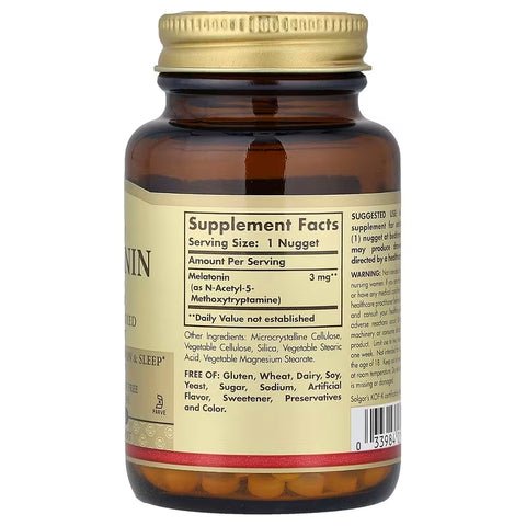 Solgar Melatonin Sleep 3 mg 120 Nuggets