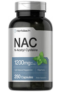 Horbäach NAC 1200mg | 250 Capsules