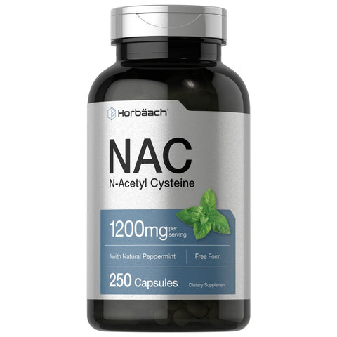 Horbäach NAC 1200mg | 250 Capsules