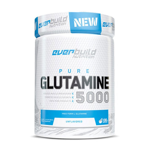 EVERBUİLD Glutamine 5000 / 500g. - 100 servis