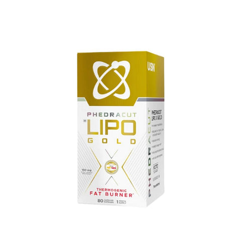 USN Phedra Cut Lipo Fat burner X Gold (Garcinia+Theanine ) 80 Caps