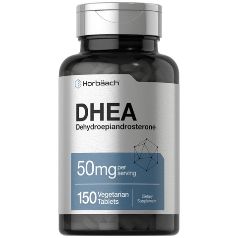 Horbaach DHEA 50mg per serving 150 Tablets