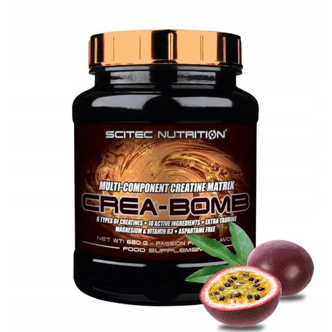 Scitec Creatine-Bomb Kreatin Monohidrat+Mikronize Kreatin+Kre-Alkalyn 660 gr - 110 SERVİS