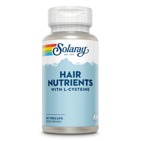 Solaray, Hair Nutrients, (Biotin+Zinc+İnositol+Paba+Thiamine+Folate) 60 Vegetable Caps