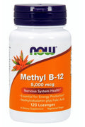 NOW Methyl B12 Folate -- 5000 mcg - 120 Lozenges
